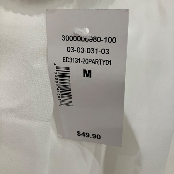 Flowy White Blouse from Ricki’s NWT - Picture 2 of 4